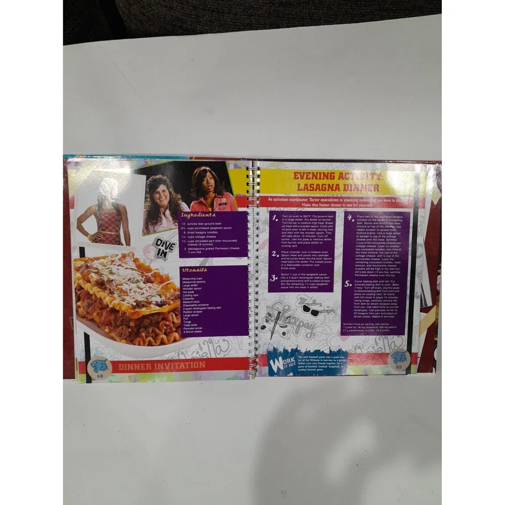 High School Musical Cookbook 2008